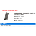 thumbnail image 2 of Air Mass Meter - Compatible with 2015 - 2021 Subaru WRX 2016 2017 2018 2019 2020, 2 of 2
