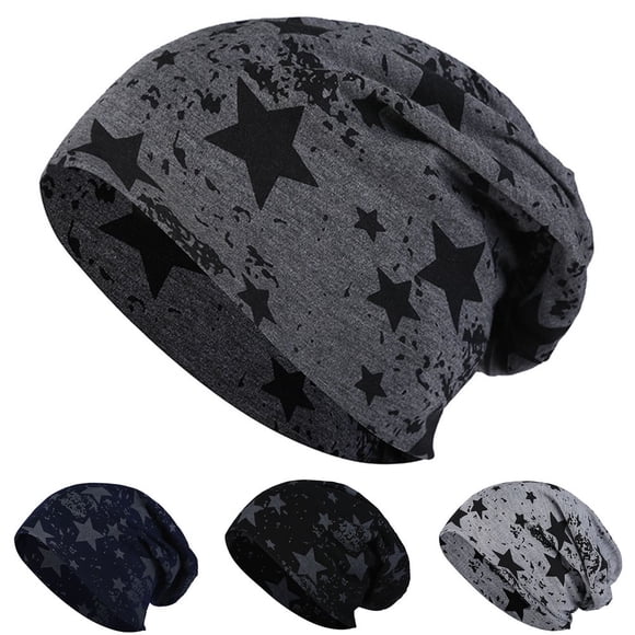 LOVEVER Slouchy Beanie Hat Baggy Skull Sleep Cap Stretch Knit Sleeping Hat Headwear Head Wrap Cap for Men Women
