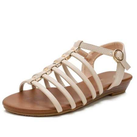 

Braided Strap Open Toe Summer Flat Sandals for Women Fashion