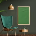 thumbnail image 2 of Saint Patricks Day Wall Art with Frame, Traditional Shamrock Leaves Irish Culture Spring Greeting Folk, Printed Fabric Poster for Bathroom Living Room, 23" x 35", Fern Green and White, by Ambesonne, 2 of 2
