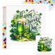 thumbnail image 1 of Kit 5D DIY Con Cuentas Cuadradas Completas Del Día San Patricio 45x45cm, 1 of 9