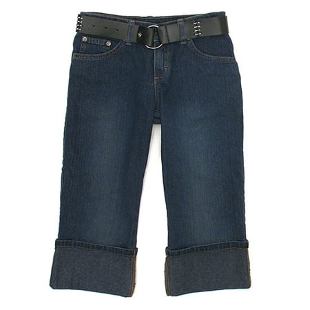 Riders - Girl's Ring Belt Capris