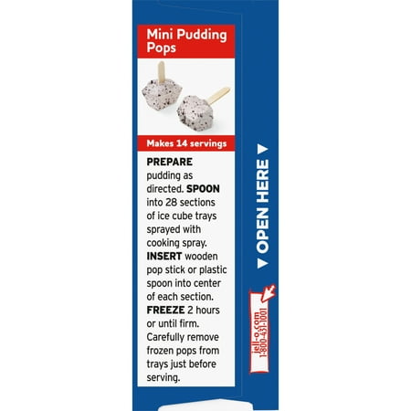 (4 pack) (4 Pack) Jell-O Instant Oreo Cookies 'n Cream Pudding & Pie Filling, 4.2 oz Box