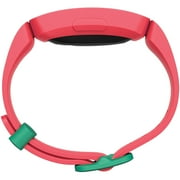 Fitbit Ace 2 Activity Tracker for Kids 6+, Watermelon/Teal Clasp,One Size