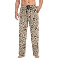 thumbnail image 3 of Top-kevin Monkey Men's Pajama Pants Sleepwear Lounge Pajama Bottoms with Pockets, S M L XL XXL, 3 of 13