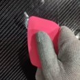 thumbnail image 4 of 9PCS Vinyl Label Scraping Tool Soft Blue Squeegee Auto Stickers Decals Screen Printing Sign Making Craft Flat Scraper (Hard Pink), 4 of 7