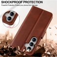 thumbnail image 4 of LC.IMEEKE Leather Case For Samsung Galaxy S26+ 5G 6.7",Premium PU Leather Flip Folio Wallet Case with Card Slot Magnetic Closure Shockproof Kickstand Protective Phone Cases Cover,Brown, 4 of 9
