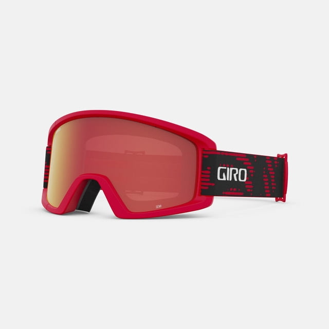 GIRO Semi Rouge Réverbère/ambre Écarlate/jaune, Sans Taille