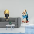 thumbnail image 2 of Estatua de mujer africana,Estante de oficina con estatua de mujer africana,Letrero de mesa,Decoración de escritorio acrílica Rincón festivo Decoración del hogar,Decoración de fiesta Adorno, 2 of 8