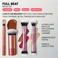 thumbnail image 3 of Set de brochas de maquillaje Real Techniques Full Beat, kit de 4 piezas, 3 of 7