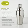 thumbnail image 3 of True Contour Cocktail Shaker for Birthday, Bartender Gifts, Home Bar, 12oz, 3 of 9