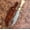 REG-444, variant on Custom Handmade D2 Steel 12.5 Inches Hunting Knife - Perfect Grip Bone Handle with Brass fitting (REG-225)