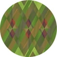 thumbnail image 1 of Ahgly Company Machine Washable Indoor Square Transitional Antique Bronze Green Area Rugs, 3' Square, 1 of 7
