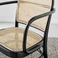 thumbnail image 3 of Side Dining Chair, Black, Wood, Modern Contemporary Farmhouse Coastal, Kitchen Room Cafe Bistro Restaurant Hospitality, 3 of 8