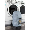 thumbnail image 2 of Laundry Bag Backpack with Straps, Heavy Duty for College Students, Travel | Portable Laundry Hamper Bags - Smoky, 2 of 9