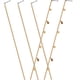 thumbnail image 2 of 5 pinzas para el pelo con borlas para cola de caballo, extensiones de cabello, cadena para el cabello, accesorios para el cabello de fiesta, 2 of 7