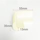 thumbnail image 3 of Juego de 4 protectores de esquinas de mesa de espuma suave, protectores de esquinas antigolpes en ángulo recto para seguridad de bebés con adhesivos resistentes para mesas y cualquier mueble afilado, 3 of 5