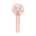 thumbnail image 2 of USB Tripod Stand Handheld Fan, 3-Speed Adjustable, Portable Small Fan, Rechargeable, Folding, with Night Light, Dual Use as Grip/Stand, Low Noise, for Travel Outdoor, 2 of 7