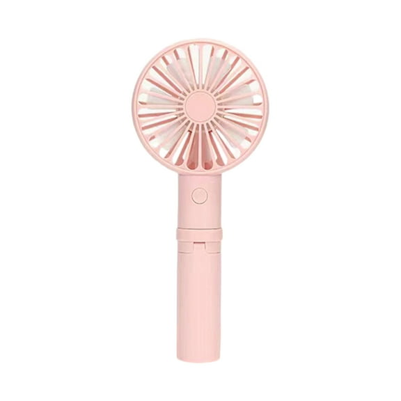 ChicYu USB Tripod Stand Handheld Fan Three Speed Adjustable Portable Small Gift Item Rechargeable Folding Night Light Feature Cool Device Versatile Mounting