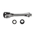 thumbnail image 3 of Marbhall Flexible Faucet Sprayer Attachment 360 ° Kitchen Sink Aerator Extender for Cold Hot Water Silver, 3 of 7
