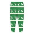 thumbnail image 3 of NIEWTR Kids Christmas Pajamas Cotton Long Sleeve Matching Holiday Pjs Set Toddler Boys Girls Xmas Jammies Xmas Set (3-4 Years,Green), 3 of 4