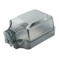 thumbnail image 2 of 86 Type Light Panel Cover Wall Switch Cover IP66 Clear Waterproof 86 Type Switch transparent gray, 2 of 8
