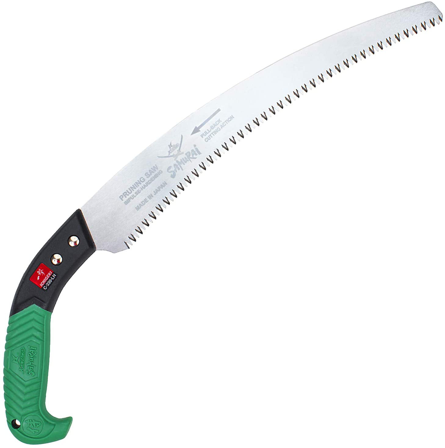 Samurai C-330-LH  Heavy Duty Curved Hand Saw 330mm with  Carrying Case 