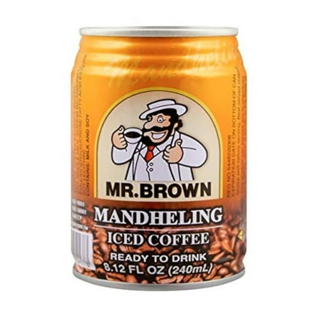 Mr. Brown Iced Coffee, Mandheling, 8.12 Fluid Ounce