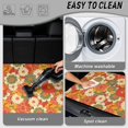 thumbnail image 5 of KEIAHUAN Retro Floral Car Trunk Mat 29" x 39", Scratchproof Non-slip Cargo Liner Full Protection Fits for Most Cars and SUVs, 5 of 6