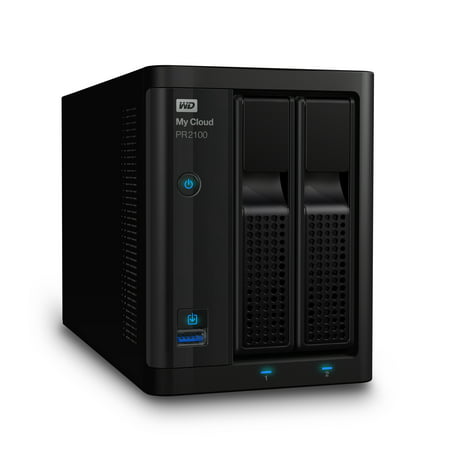 WD 8TB My Cloud Pro Series PR2100 Network Attached Storage - NAS - (Best Home Network Storage Solution)