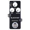 thumbnail image 1 of Pédale d'Effet Guitare Mini Distortion RAT Noir, 1 of 1