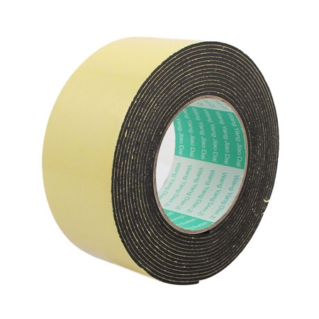 Ruban Mousse Adhésif Antichoc Uxcell 3m X 60mm X 5mm – Jaune Et Noir