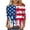 4th of July Shirts Women*12, variant on 250 Anniversary USA Shirts for Women Funny American Flag Graphic Tees Plus Size 3/4 Sleeve Patriotic T Shirts XL