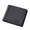 BlackA, variant on Leather Wallets for Men Bifold Wallet Short Vertical Ultra-Thin Wallet Bank Card Card Package Small Wallet with 3 Slots Purse