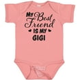 thumbnail image 3 of Inktastic My Best Friend is My Gigi with Hearts Boys or Girls Baby Bodysuit, 3 of 5
