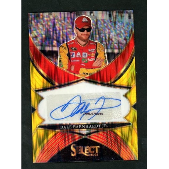 2023 Panini Select LS-DEJ Dale Earnhardt Jr. Legendary Signatures Prizm /10 VG Auto