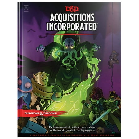 Dungeons & Dragons Acquisitions Incorporated Hc (D&d Campaign Accessory Hardcover Book), (Hardcover)