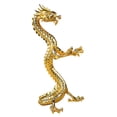 thumbnail image 3 of IFANLANDOR 1Pack Crystal Ball Stand Golden Dragon Shape Ornament Alloy Ornament Display Rack Home Decor, 3 of 8