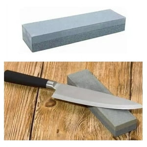 Piedra para afilar cuchillos doble cara 1000 y 3000 granos