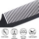 thumbnail image 3 of Peine de cardado profesional, peine de barbero con dientes finos y anchos, peine de corte de fibra de carbono negro, peine de peinado., 3 of 5
