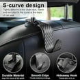 thumbnail image 3 of Car Headrest Hooks, Portable Car Seat Back Hooks, 4 Pack, Suitable for Wallets, Handbags, Grocery Bags, Plaid Black, 3 of 9
