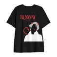 thumbnail image 1 of Playera Diablo Viste a la Moda para Mujer, Cuello Redondo Manga Corta Negro Talla G, 1 of 4