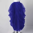 thumbnail image 4 of Women Dresses Blue Tutu Skirts for Women High Low Tulle Dress Fluffy Skirts Irregular Adults Tutus, 4 of 5