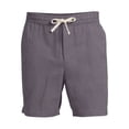 No Boundaries Men's and Big Men's Linen Blend Shorts