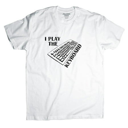 I Play The Keyboard - Computer IT Tech Support Humor Men's T-Shirt