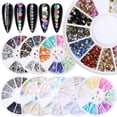 thumbnail image 3 of HomelyJoy Nail Gems and Charms 12 Grid Wheel Disc Nail Rhinestones 3D Nail Charms Acrylic Nail Art Supplies Accessories for DIY Manicure Resin Craft Body Art Makeup 1 pc, 3 of 8