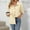 Beige, variant on Corduroy Fall Outerwear for Womens Oversized Button Down Shirt Casual Long Sleeve Lapel Collared Work Blouses Solid Jackets