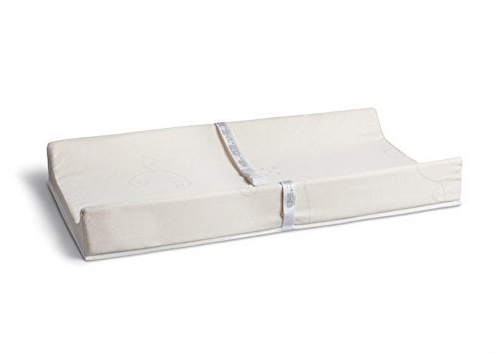 Beautyrest KIDS Natural Care Contoured Changing Pad, White