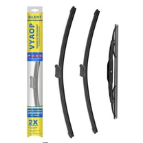 VYAOP Windshield Wipers Blades Replacement for 2010-2017 Chevrolet Chevy Equinox/2010-2017 GMC Terrain Quality Premium All-Seasons Wiper blades Set - 24" 17" 13"(Pack of 3)