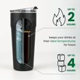 thumbnail image 5 of 2-in-1 Hot & Cold Vacuum Insulated 30oz Tumblers, Stainless Steel Dual Chamber, Leak-Proof, BPA-Free, Fits Cup Holder, Travel Coffee Mug, Split Cup, 2 Drink, 2 Sides, Coffee & Water, 5 of 14